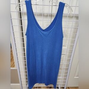 Grace & Lace Vibrant Blue Reversible Perfect Fit Tank Top